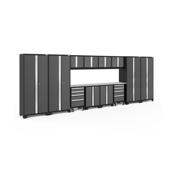 Newage Products Bold 3.0 Grey 14 PC (2xLWB, 2xLWR, 2x48" SS) 50417